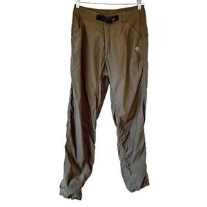 Mountain Hardwear Nylon Adventure Pants Cinch at Cuff 4 Deep Pockets Women Small